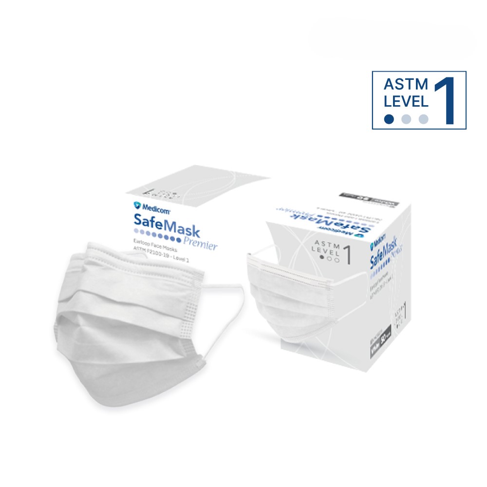 귀편한 3중 필터 덴탈마스크50매 박테리아 미립자 여과효율