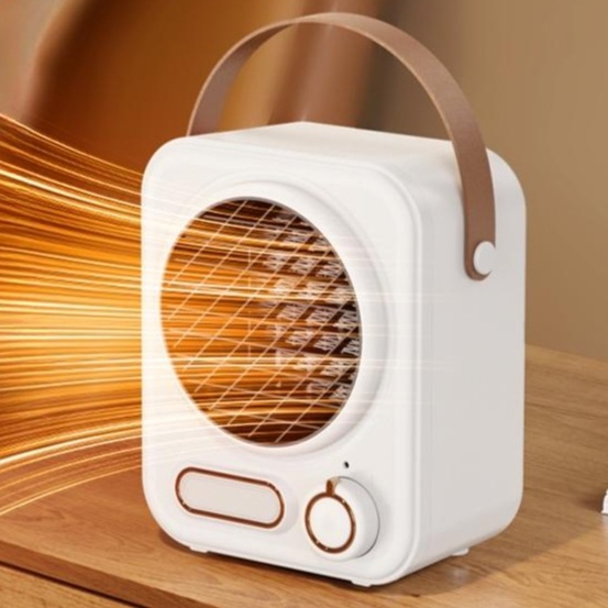 불멍히터 사무실 실내 거실 전기 온풍기 220v 1000w A.선버스트 화이트 - 상품 이미지
