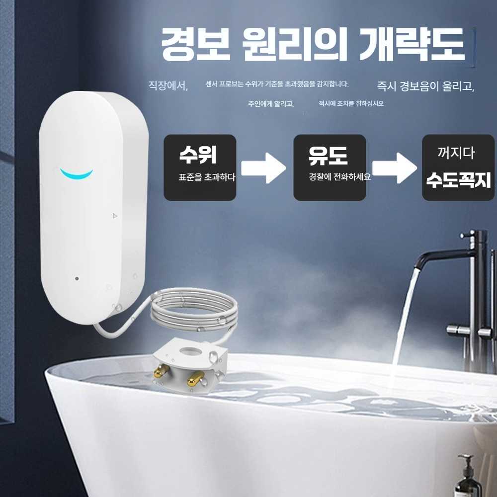 고스트캠프 누수탐지기 누출 감지기 1개 청음식 WD12 클래식 0.7m 케이블 - 상세 이미지 3