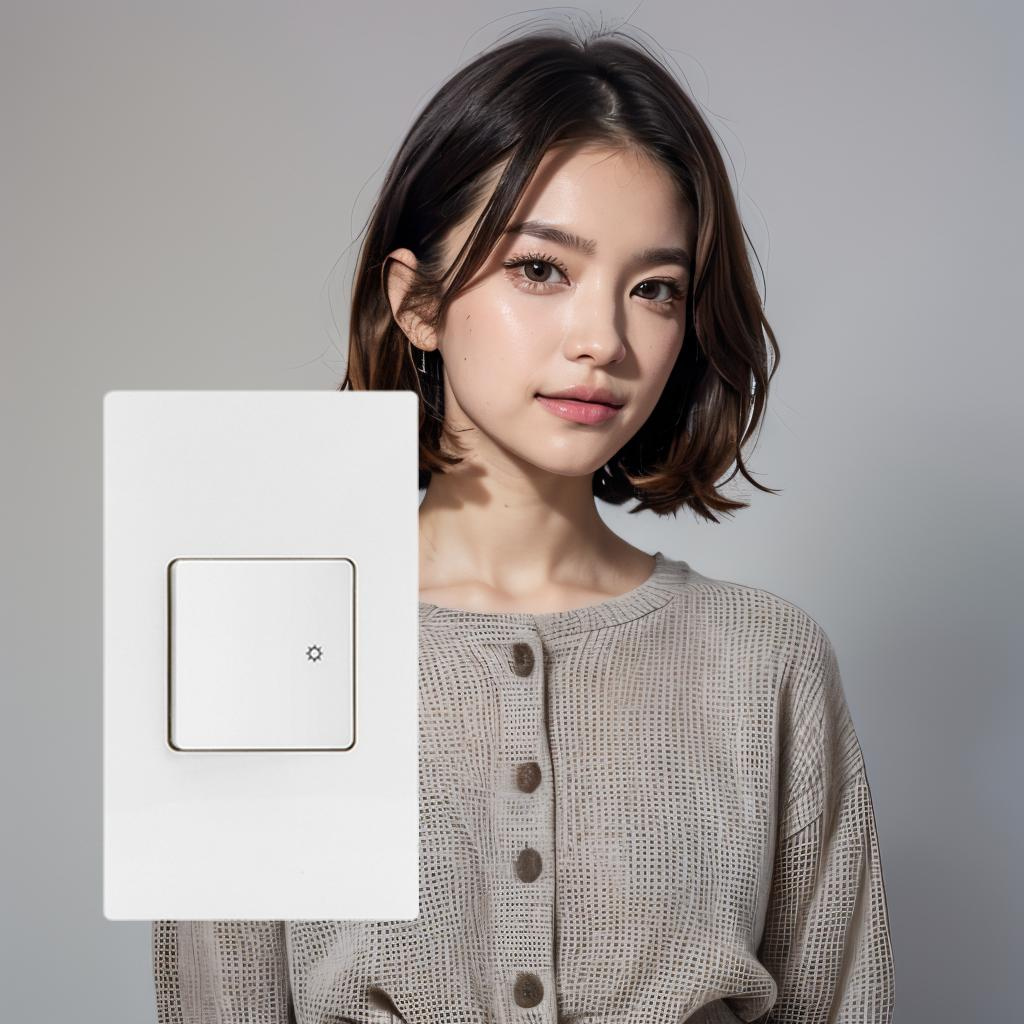 제일 디노 스위치 1구 전기 전등 스위치 화이트 D-INNO 커버