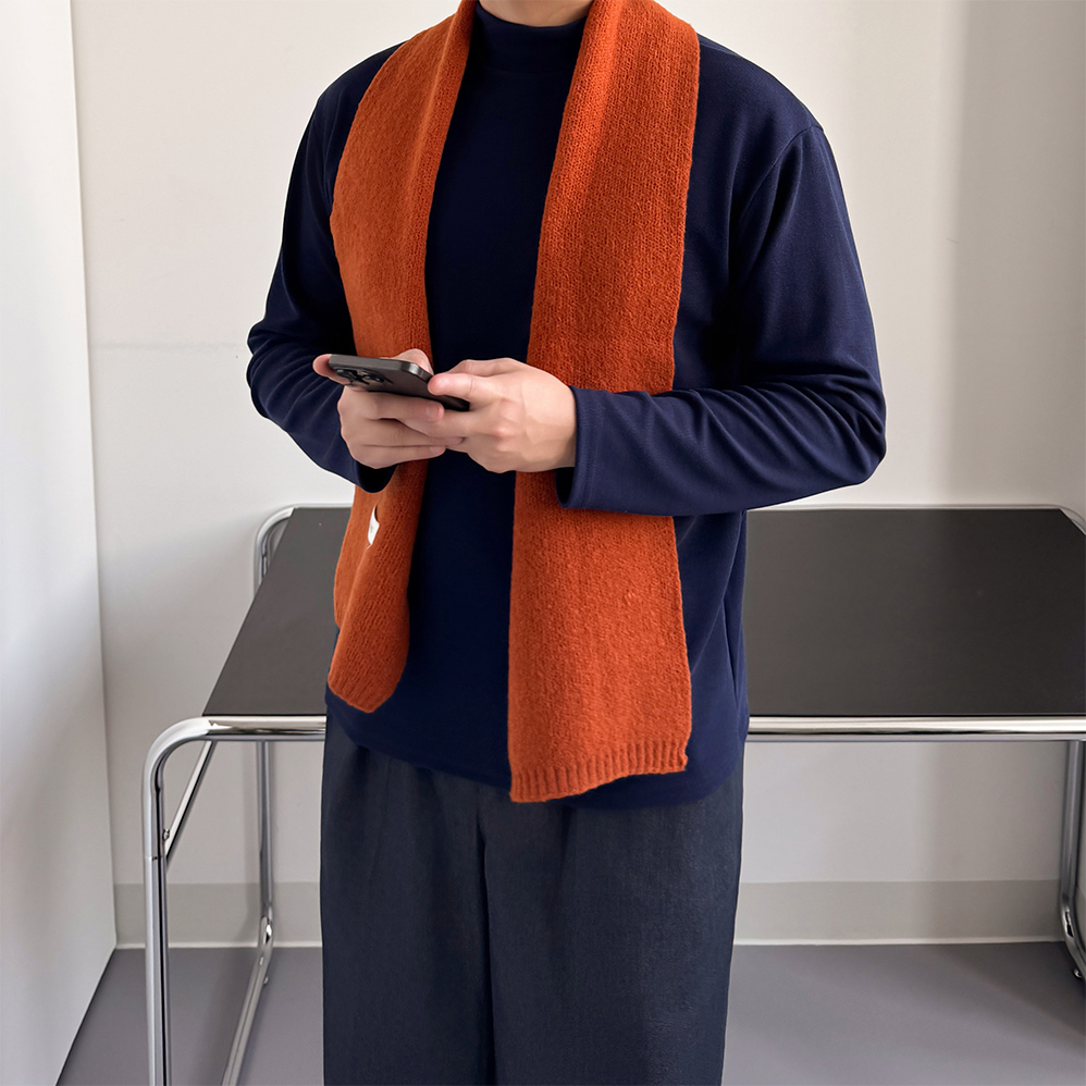 남자목티 반폴라티 반목티 머슬핏 - 상세 이미지 5