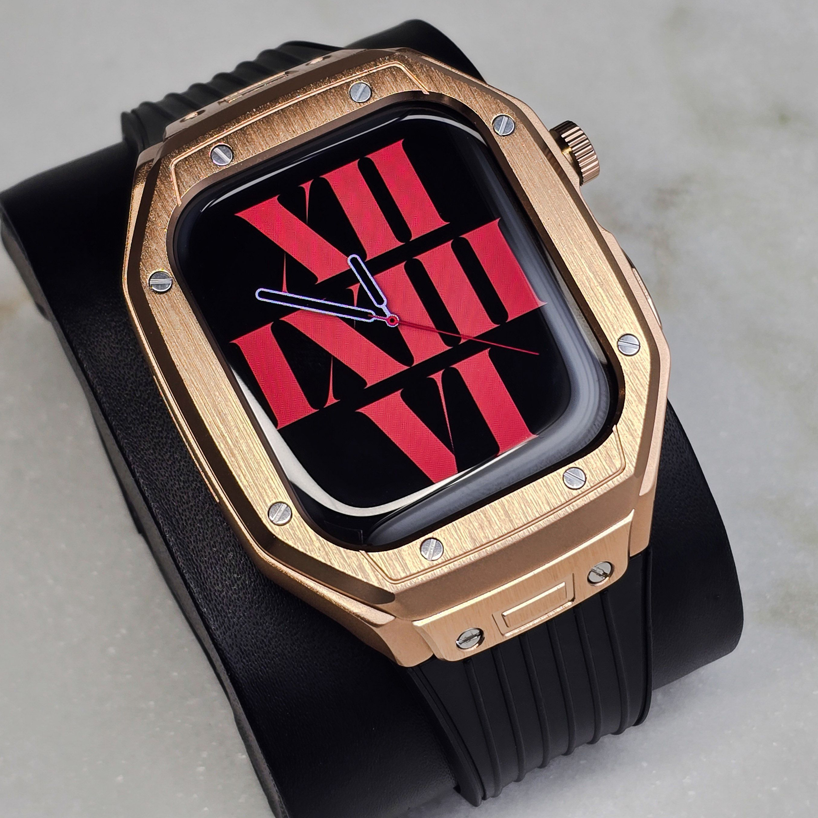 애플워치 스트랩 메탈 케이스 일체형 애차드밀 리차드밀