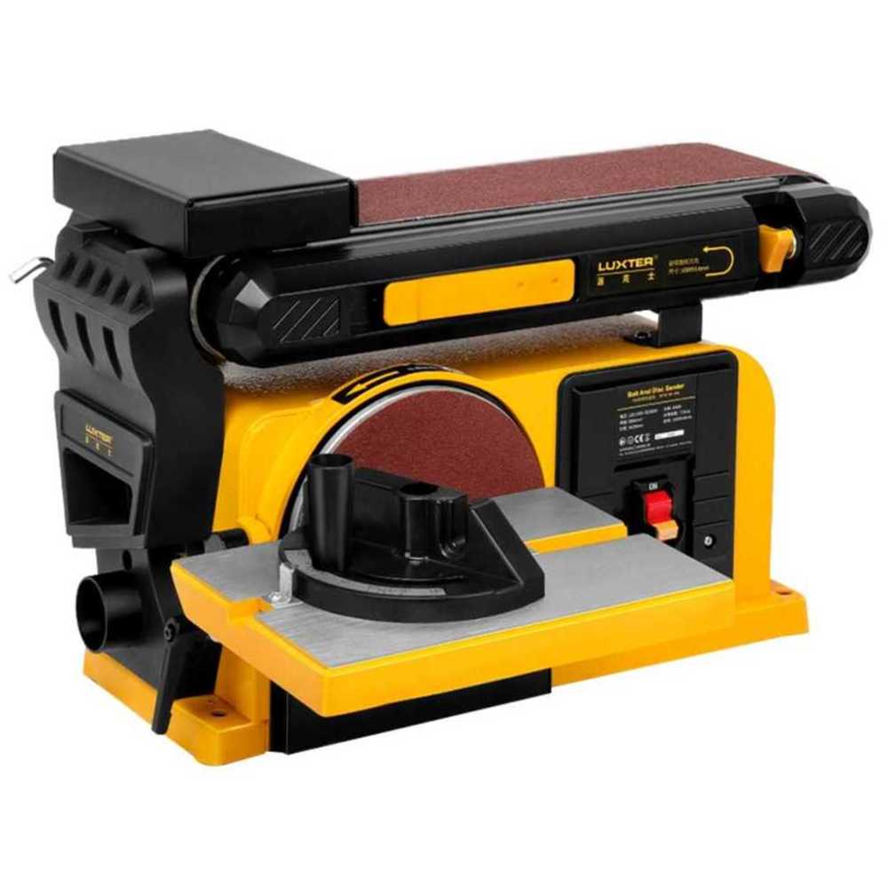 벨트 샌딩기 목공 공업용 전동 샤프트 금속 가구 패파 550W - 상품 이미지