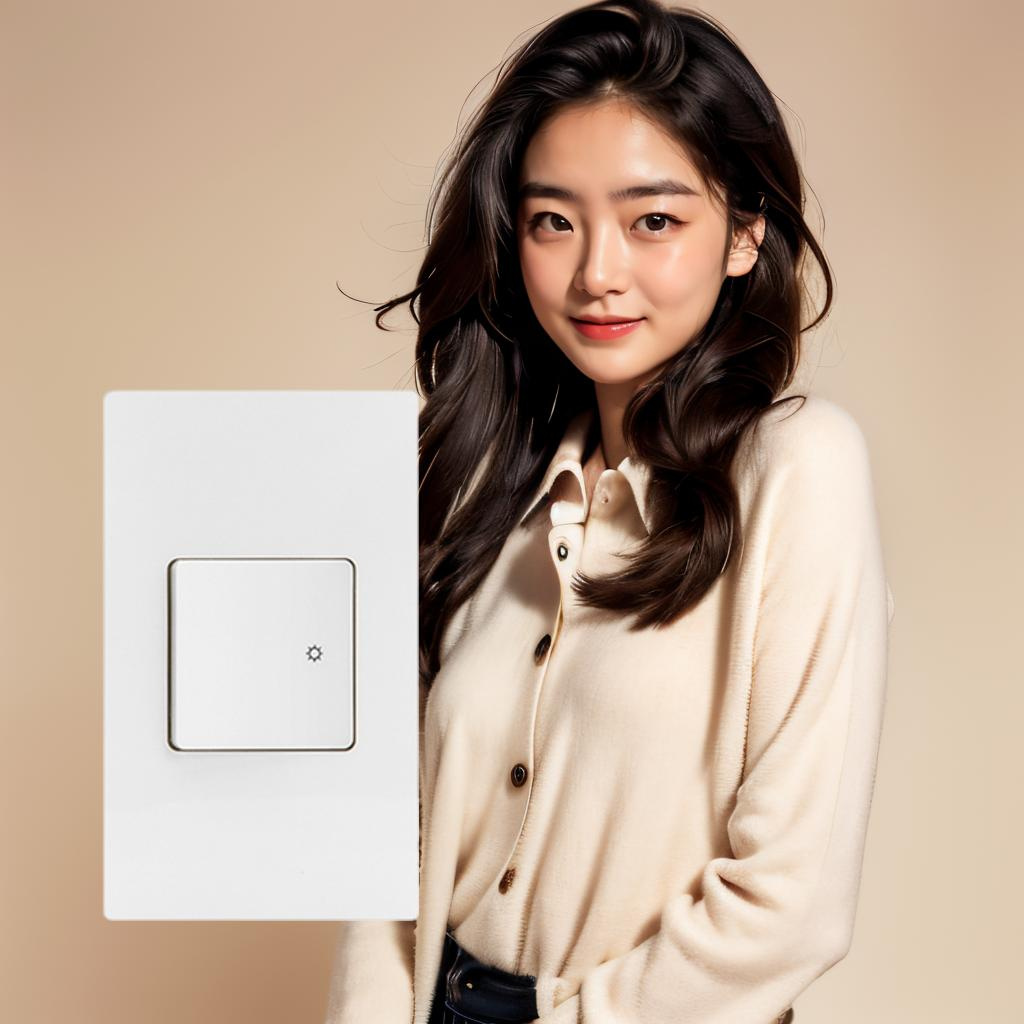 제일 디노 스위치 1구 전기 전등 스위치 화이트 D-INNO 커버