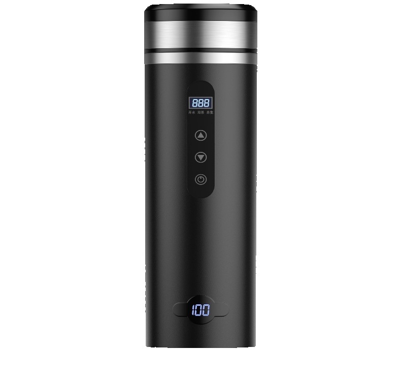 차량커피포트 자동차 12V 시거잭 카포트 A.블랙 - 상품 이미지