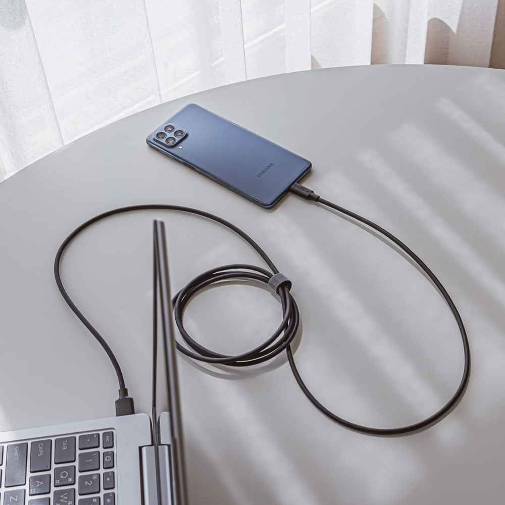 바라보고 USB3.2 Gen2 A to C타입 고속충전 데이터 케이블 블랙, 1개, 2m - 상세 이미지 5
