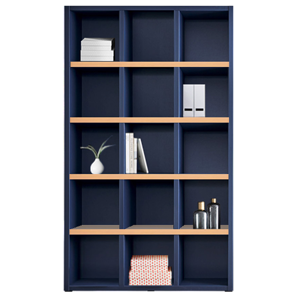 엘레나 5단 1200 기본 책장 그레이화이트