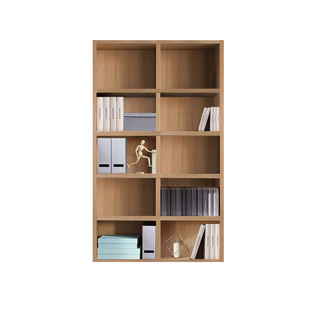 엘레나 5단1200 와이드 수납책장 화이트