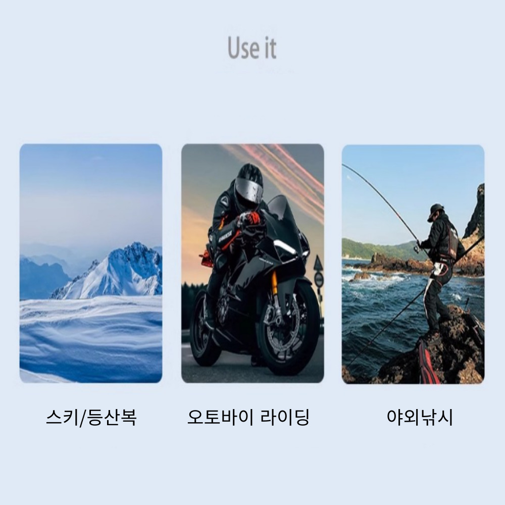 겨울 여성 스키복 보드복 올인원 일체형 커플룩 오토바이라이딩 낚시 이미지 7