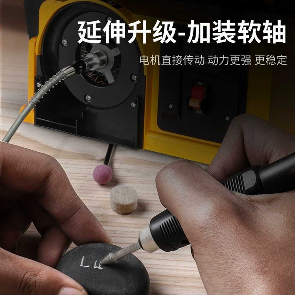 벨트 샌딩기 목공 공업용 전동 샤프트 금속 가구 패파 550W - 상세 이미지 3