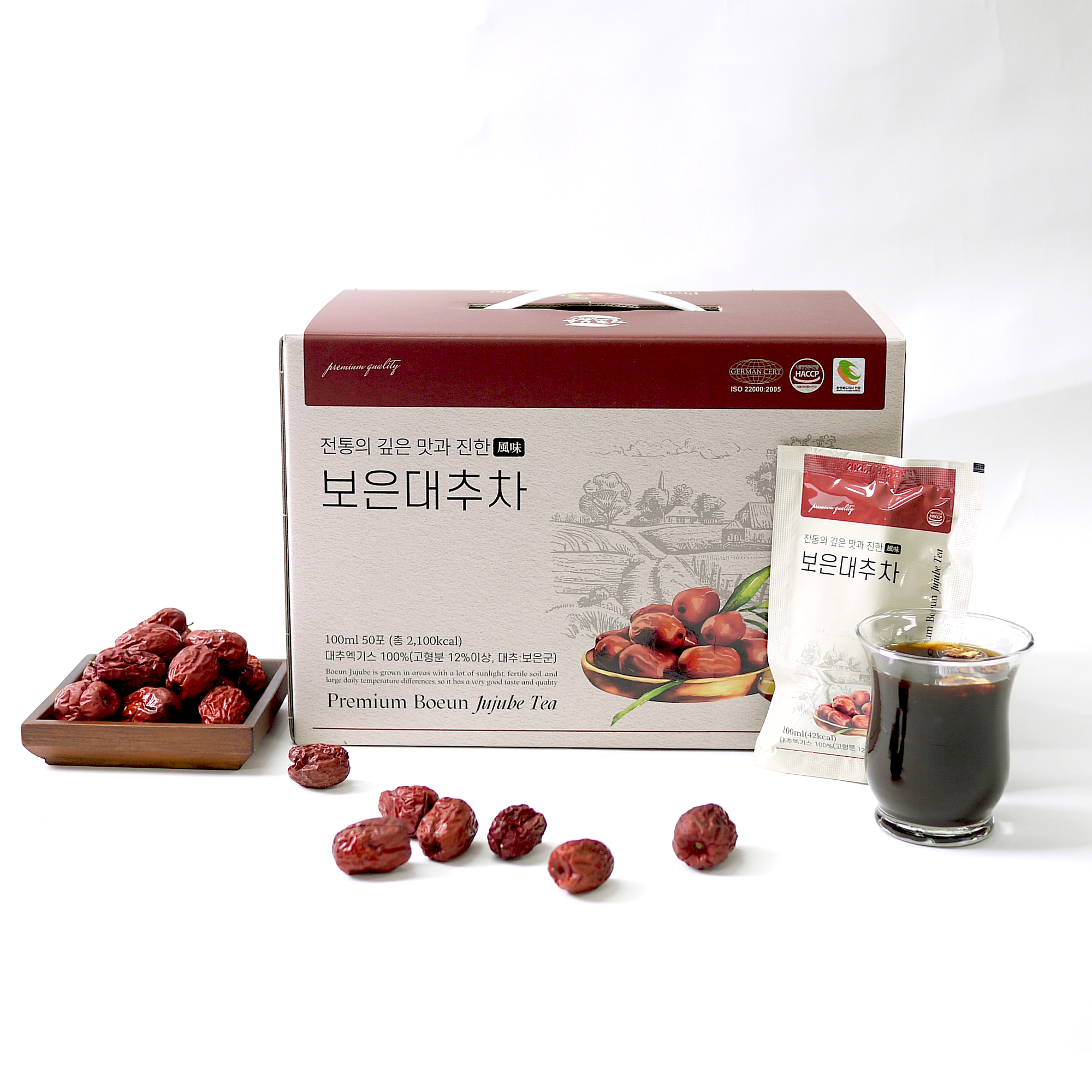 구록원 보은대추차 100ml 50포 순수 보은 황토 대추즙 - 상세 이미지 5