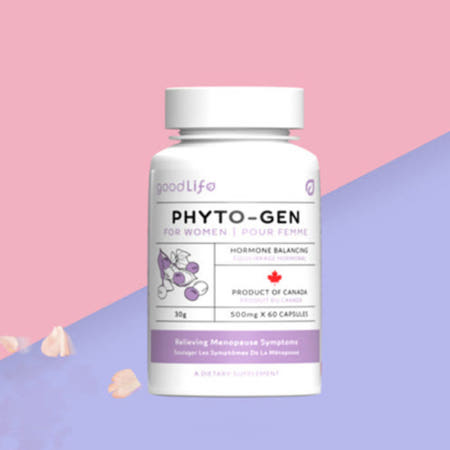 캐나다 굿라이프 파이토젠 레이디스 여성갱년기 이너뷰티 영양제 640mg 60캡슐