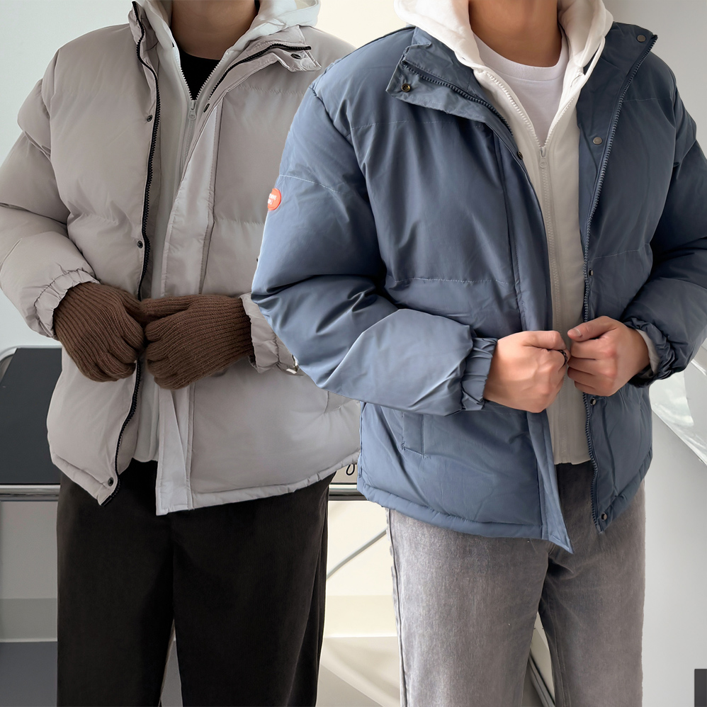 1+1 돕바 웰론패딩 푸퍼 커플패딩 - 상세 이미지 3