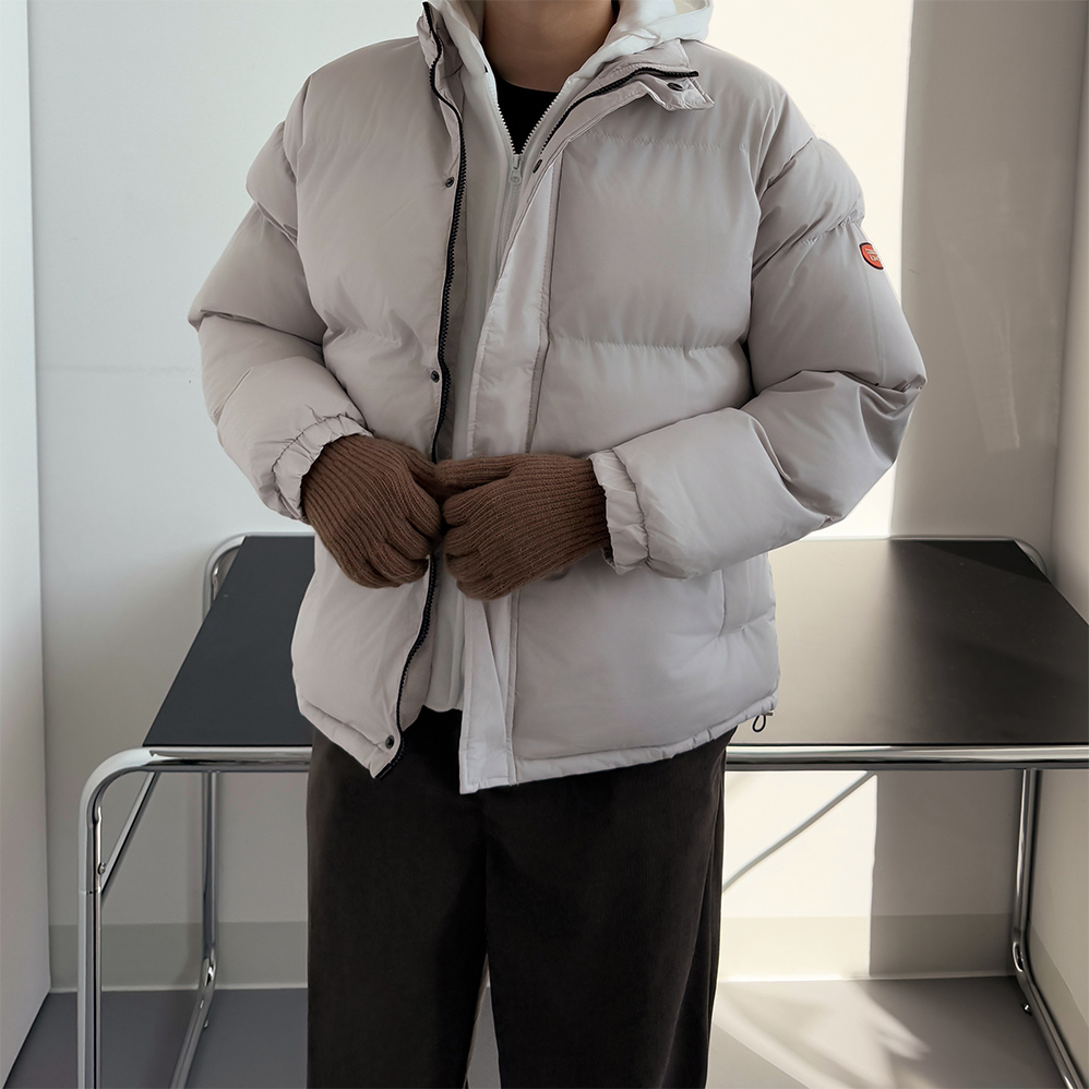 1+1 돕바 웰론패딩 푸퍼 커플패딩 - 상세 이미지 2