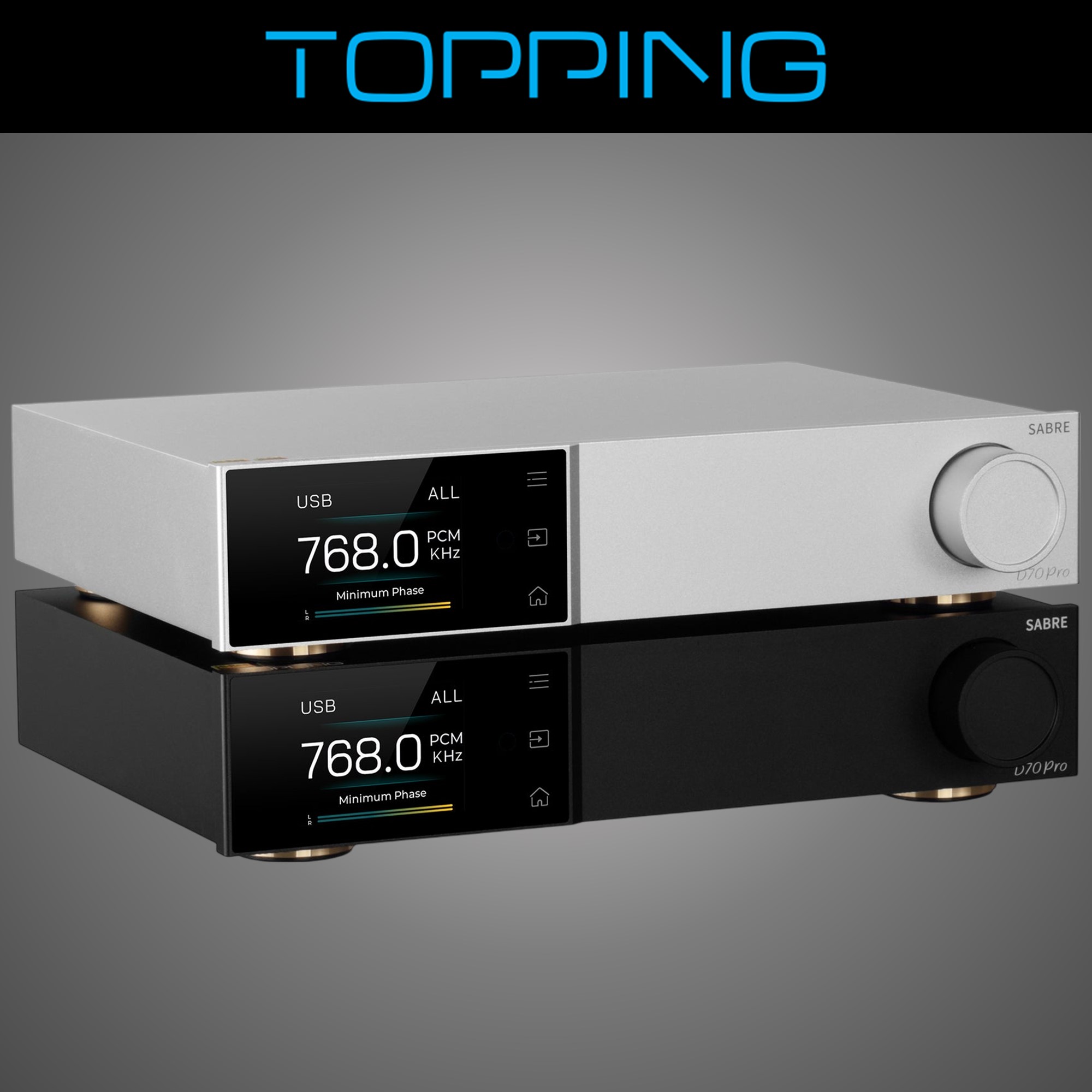 TOPPING 토핑 D70 Pro SABRE DAC 컨버터 국내정식수입제품 이미지 4