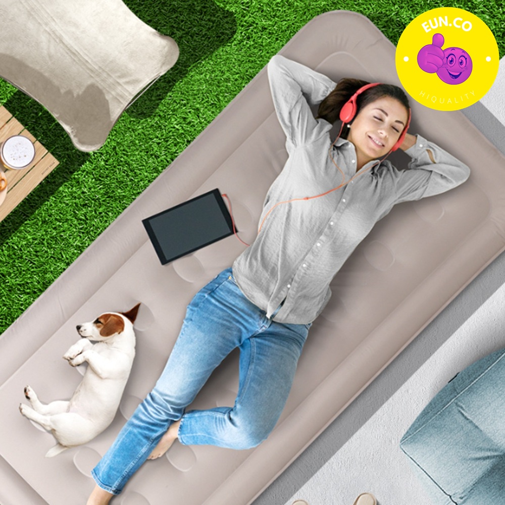 캠핑 1인용 에어매트 차박매트 싱글 경량 텐트 매트리스