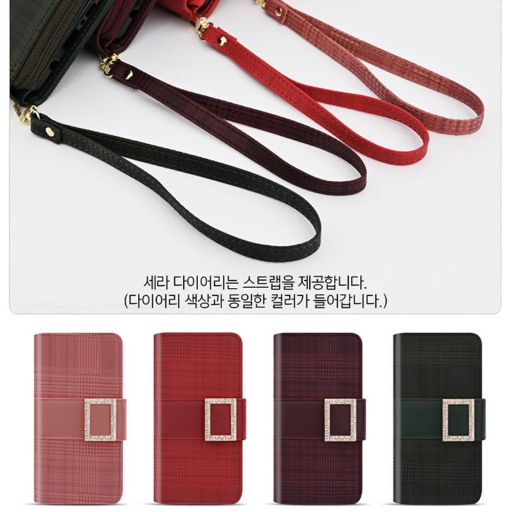LG X6 LGM-X600L 지갑 케이스 지퍼형 큐비크 - 상세 이미지 3