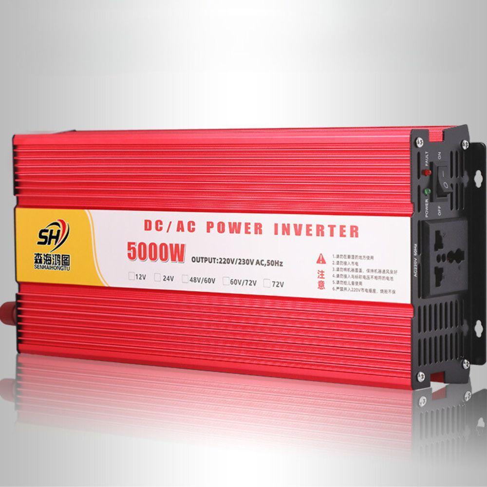 사인파 5000w 인버터 12v 24v 입력 범용 220v 출력 차박 캠핑 자동차 - 상세 이미지 2