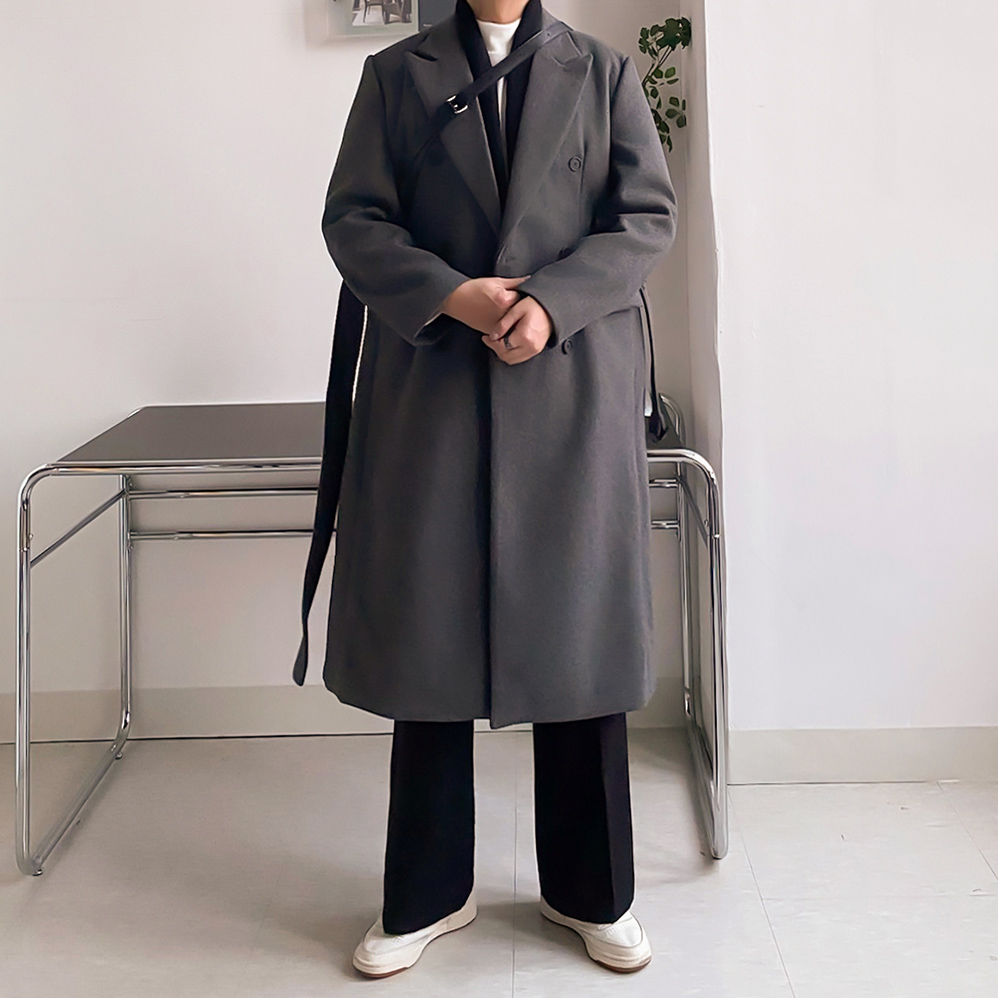 남자롱코트 맥코트 남자더블코트 이미지 6