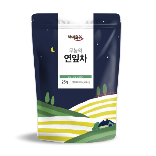 무농약 차예마을 국내산 연잎차 25g, 1개 - 상품 이미지