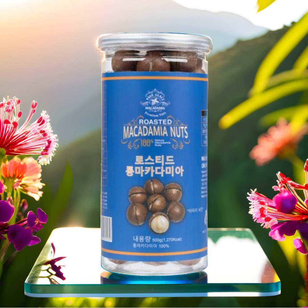 까먹는 파베글라스 로스티드 통 마카다미아 500g, 1개 - 상세 이미지 2