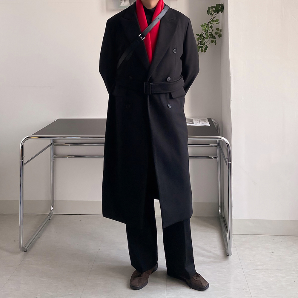 남자롱코트 맥코트 남자더블코트 이미지 7