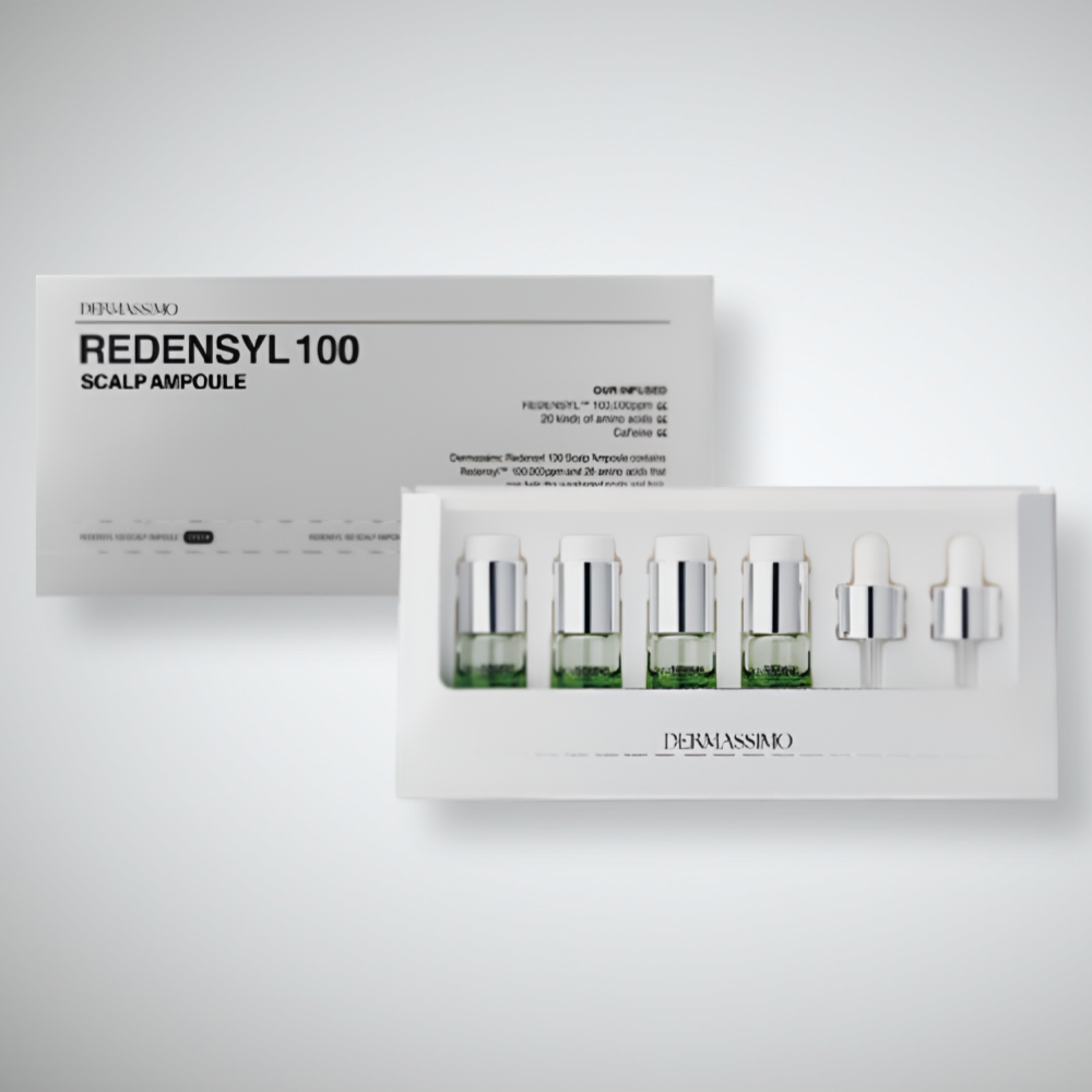 더마시모 리덴실 100 스칼프 앰플 10ml 4개 스포이드2개 조윤주 두피케어 - 상품 이미지