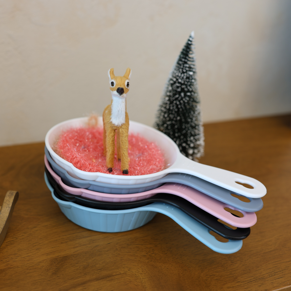 국산 손잡이앞접시 먹방 캠핑그릇 원형 5종세트