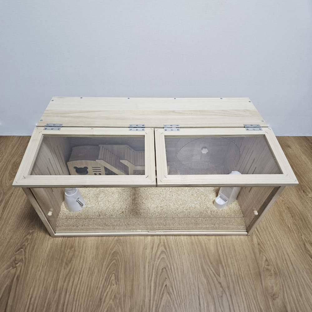 골든 햄스터케이지 기니피그 집 친칠라 사육장 햄스터집 사육장 피그미다람쥐 사육장