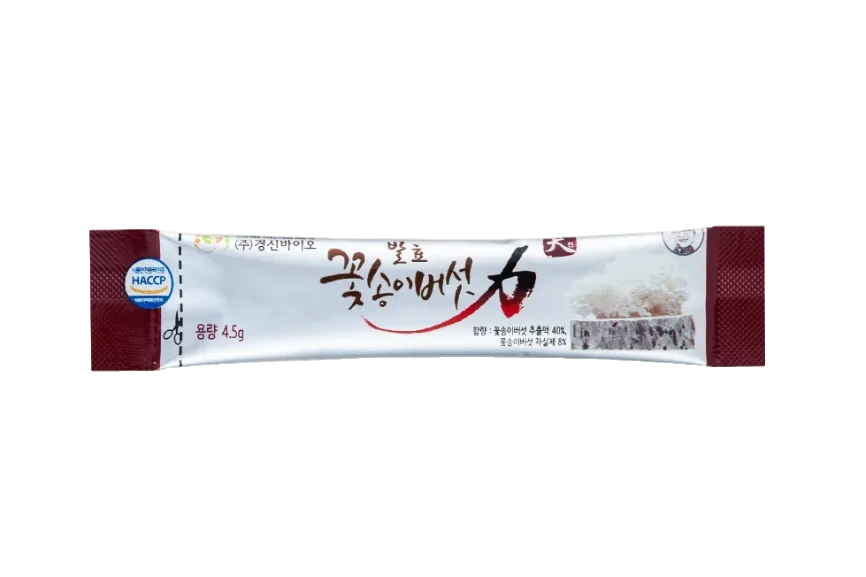 경신바이오 꽃송이현미 발효 꽃송이버섯 효소 효능 천 스틱형 90포 - 상세 이미지 5