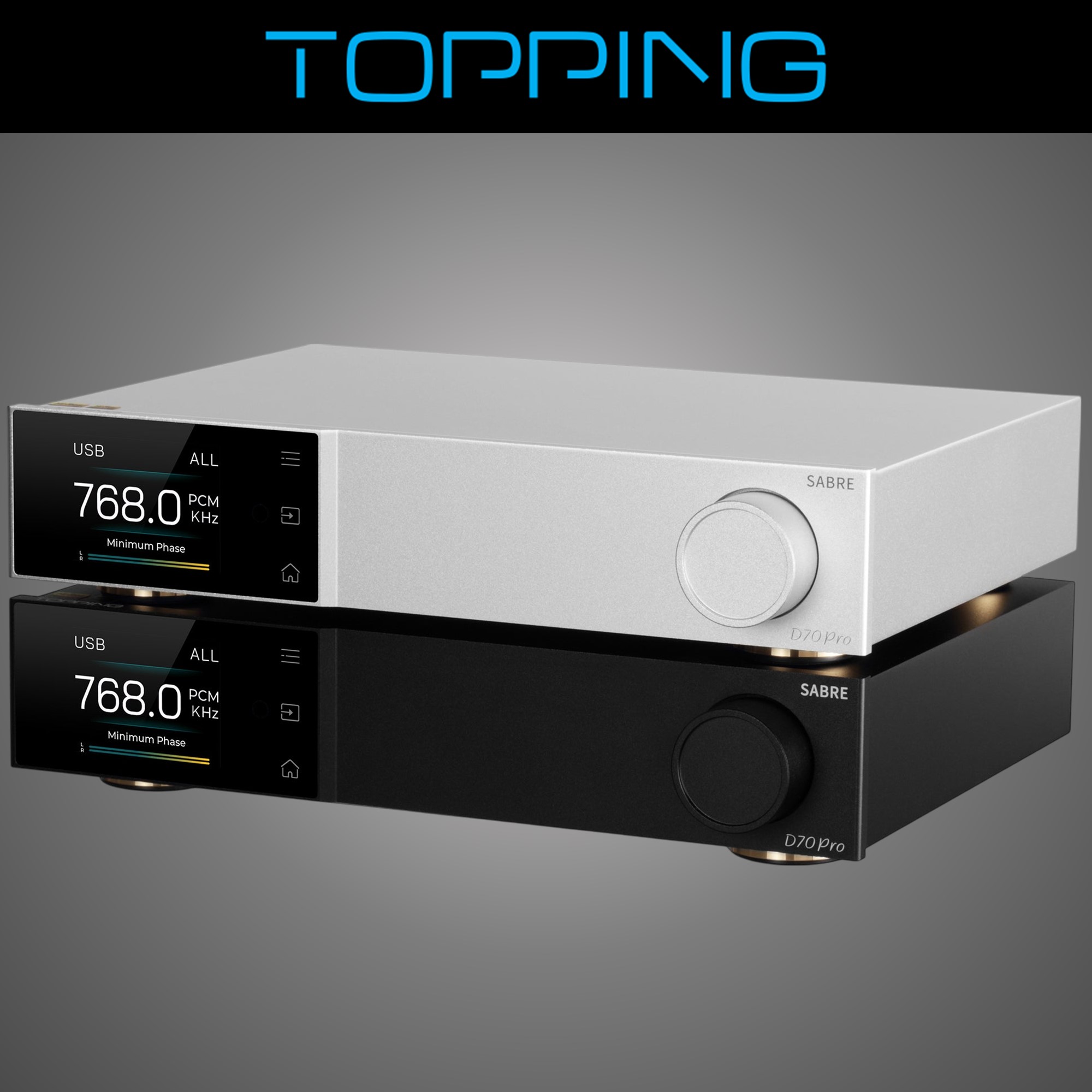 TOPPING 토핑 D70 Pro SABRE DAC 컨버터 국내정식수입제품 이미지 3