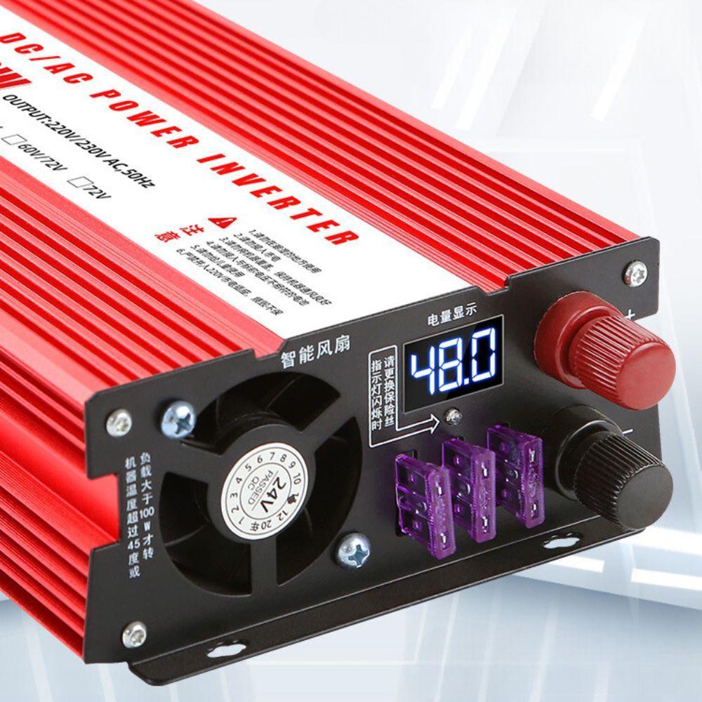 사인파 5000w 인버터 12v 24v 입력 범용 220v 출력 차박 캠핑 자동차 - 상세 이미지 3