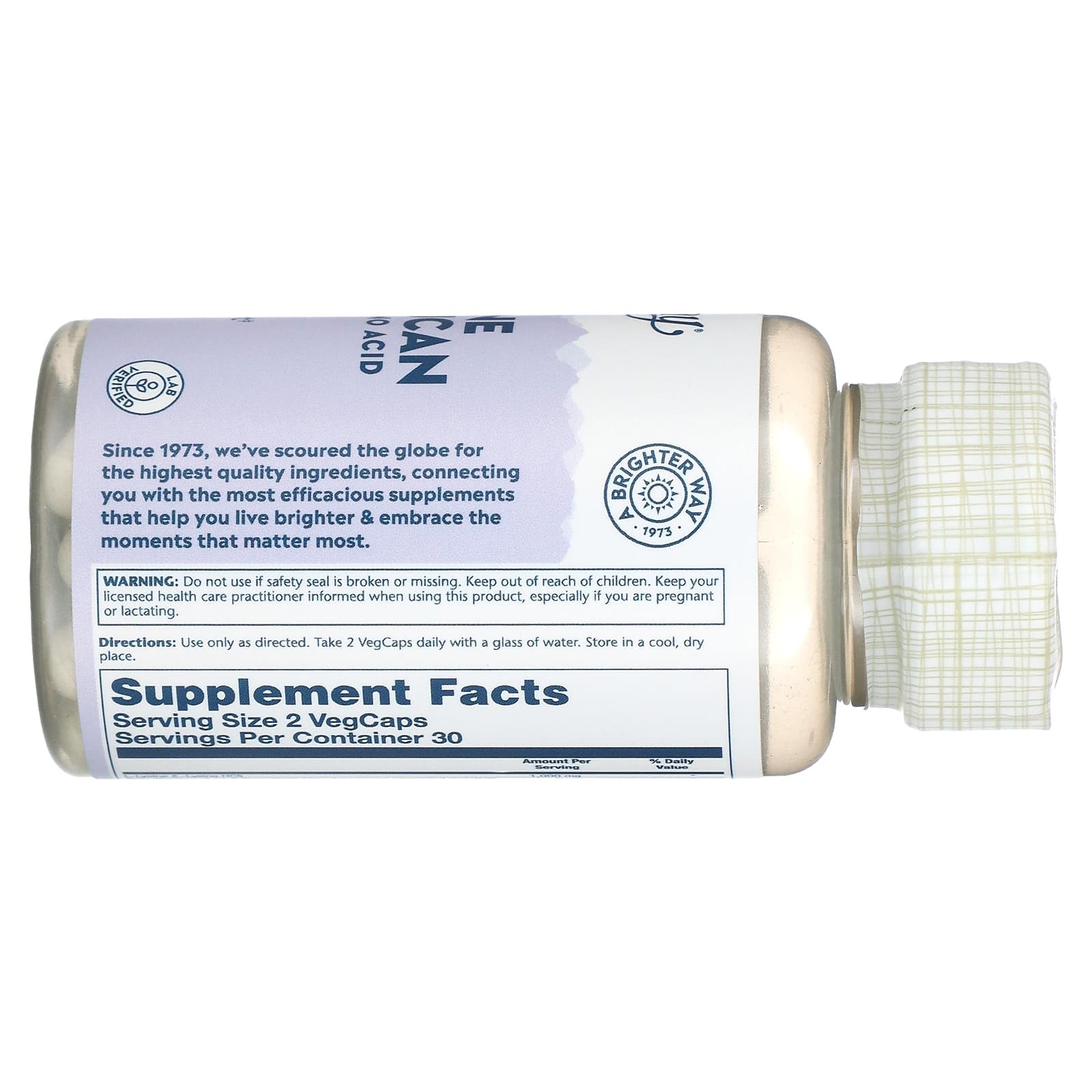 솔라레이 리신 베타 글루칸 1000mg 올리브잎 라이신 L라이신 60캡슐, 2개 이미지 6