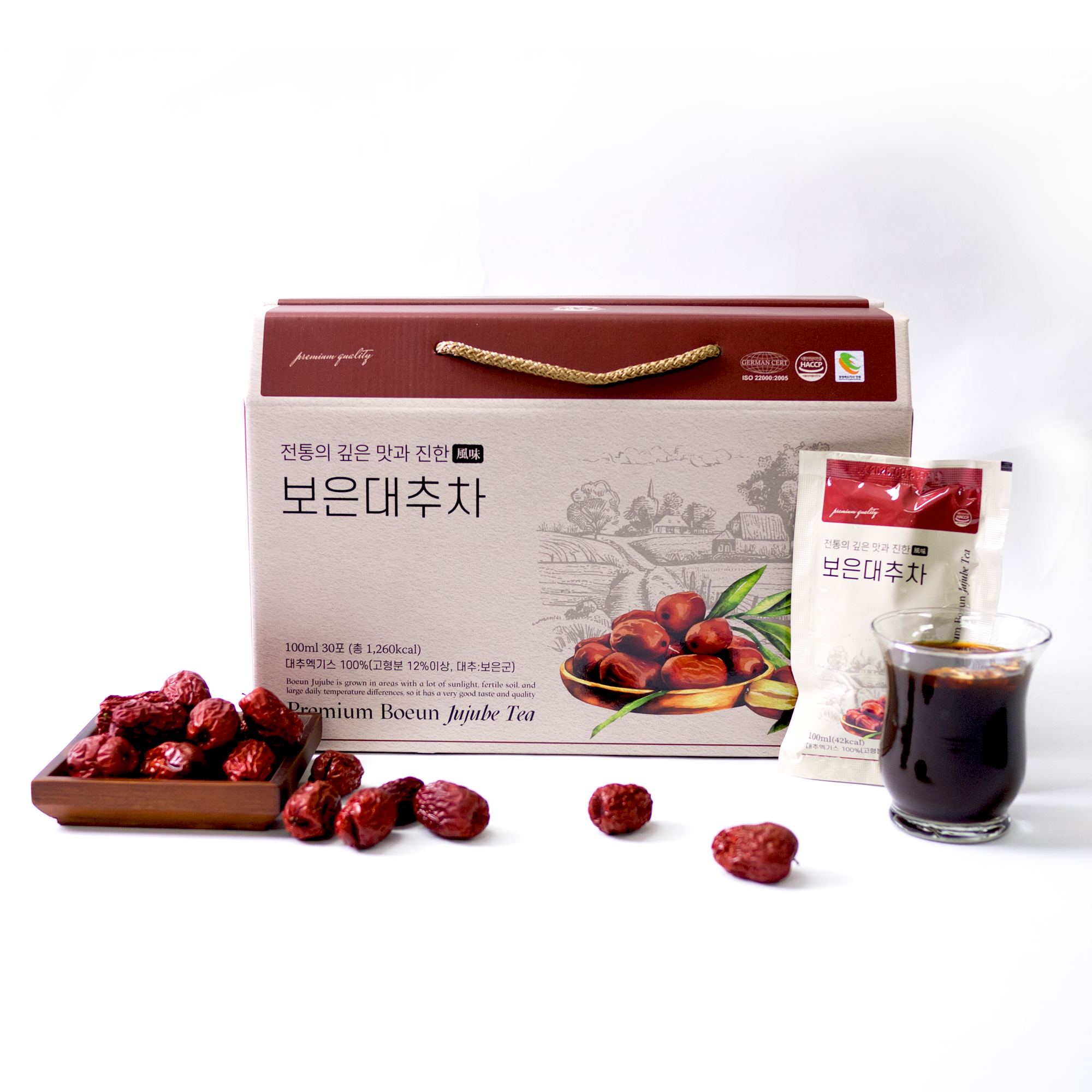 구록원 보은대추차 100ml 30포 순수 보은 황토 대추즙 - 상세 이미지 5