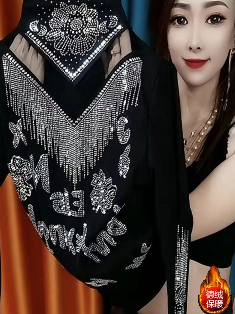 무대복 밸리댄스복 메쉬 연습복 벨리 라틴 스커트 여성 상의 힙스카프 공연복 밸리복 스포츠 - 상세 이미지 2