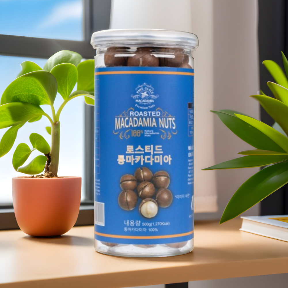 까먹는 파베글라스 로스티드 통 마카다미아 500g, 1개 - 상세 이미지 3