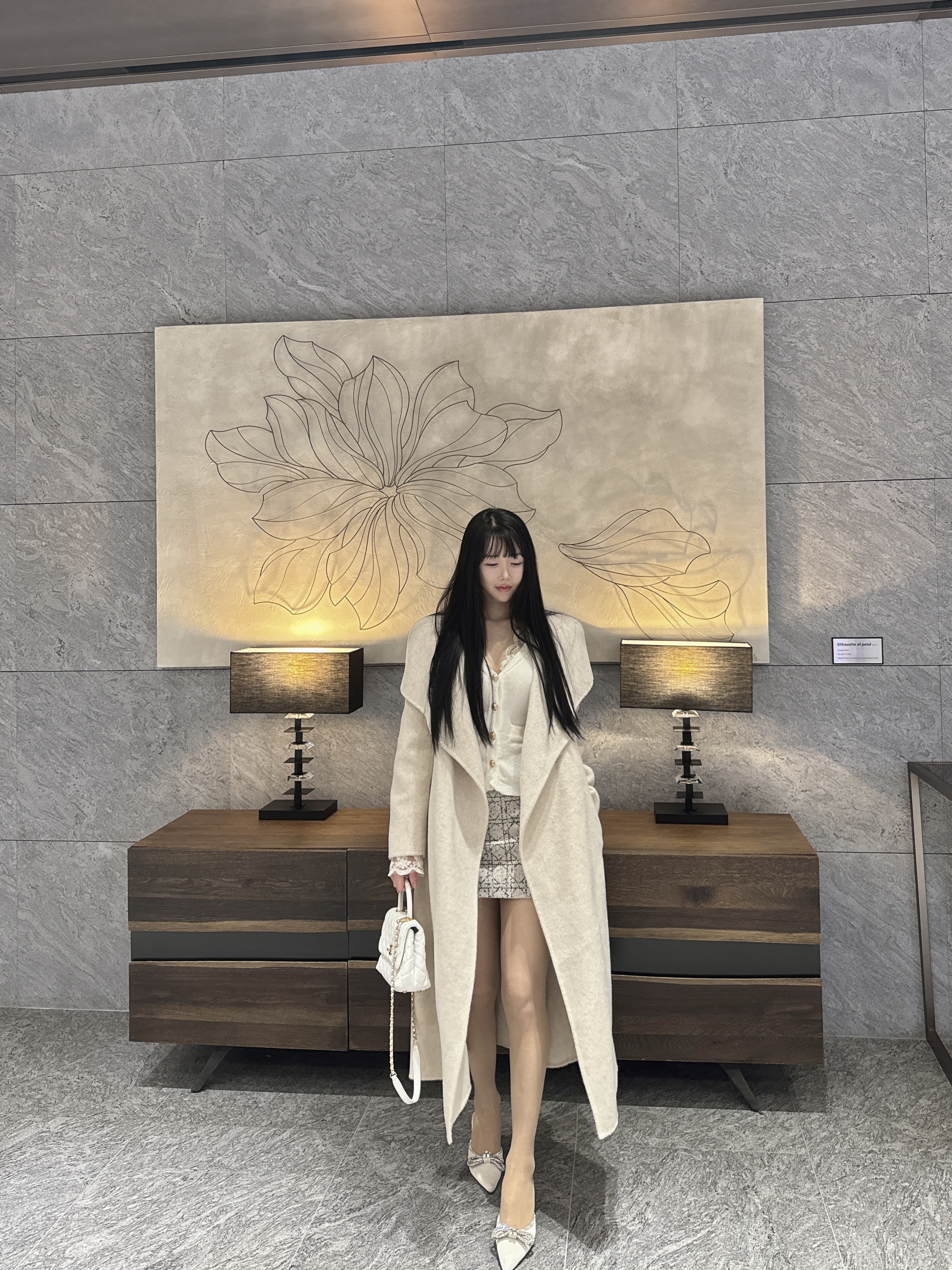 [🤍호주산울/실크/프리미엄🤍] 앙쥬르 빅카라 핸드메이드 코트 (수입) 상세 이미지 8