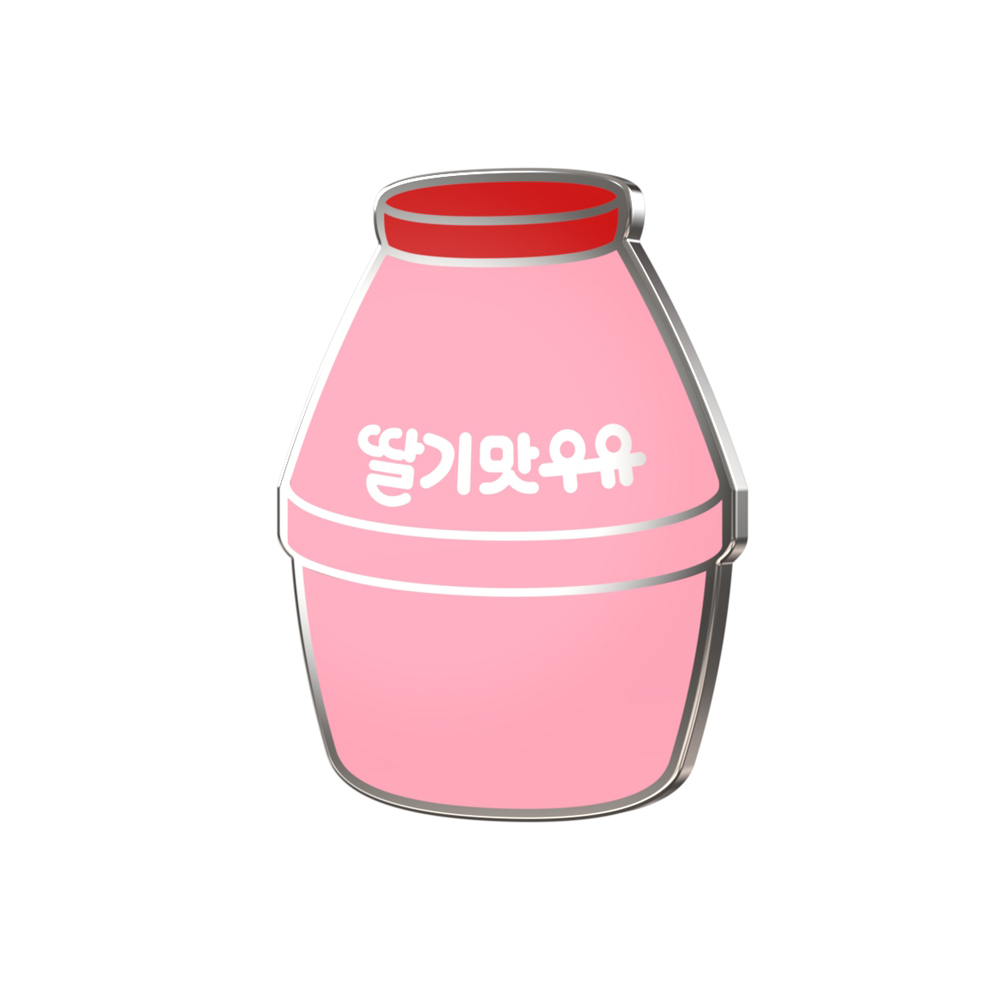 빙그레 바나나맛우유 딸기맛우유 골프 볼마커 이미지 6