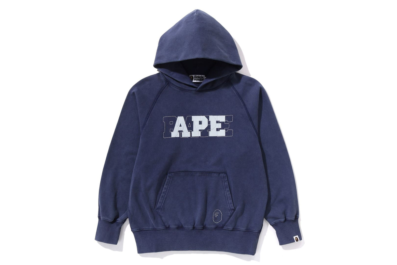 베이프 후드티 WASHED EFFECT RELAXED FIT PULLOVER HOODIE 2월 신상 1K80-114-001 - 상세 이미지 2