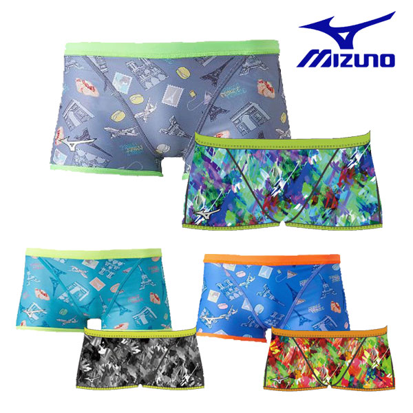 미즈노 MIZUNO 수영복 숏사각 남자 연습용 양면 Ri컬렉션 수영복 N2MBB069 - 메인 이미지