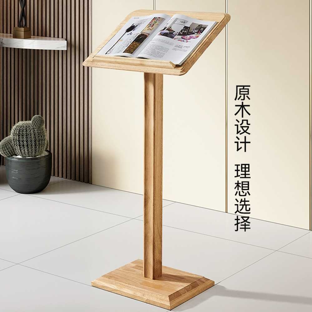 우드 메뉴판 거치대 POP 가격표 웨이팅 외부 업소용 48x39cm - 상세 이미지 3