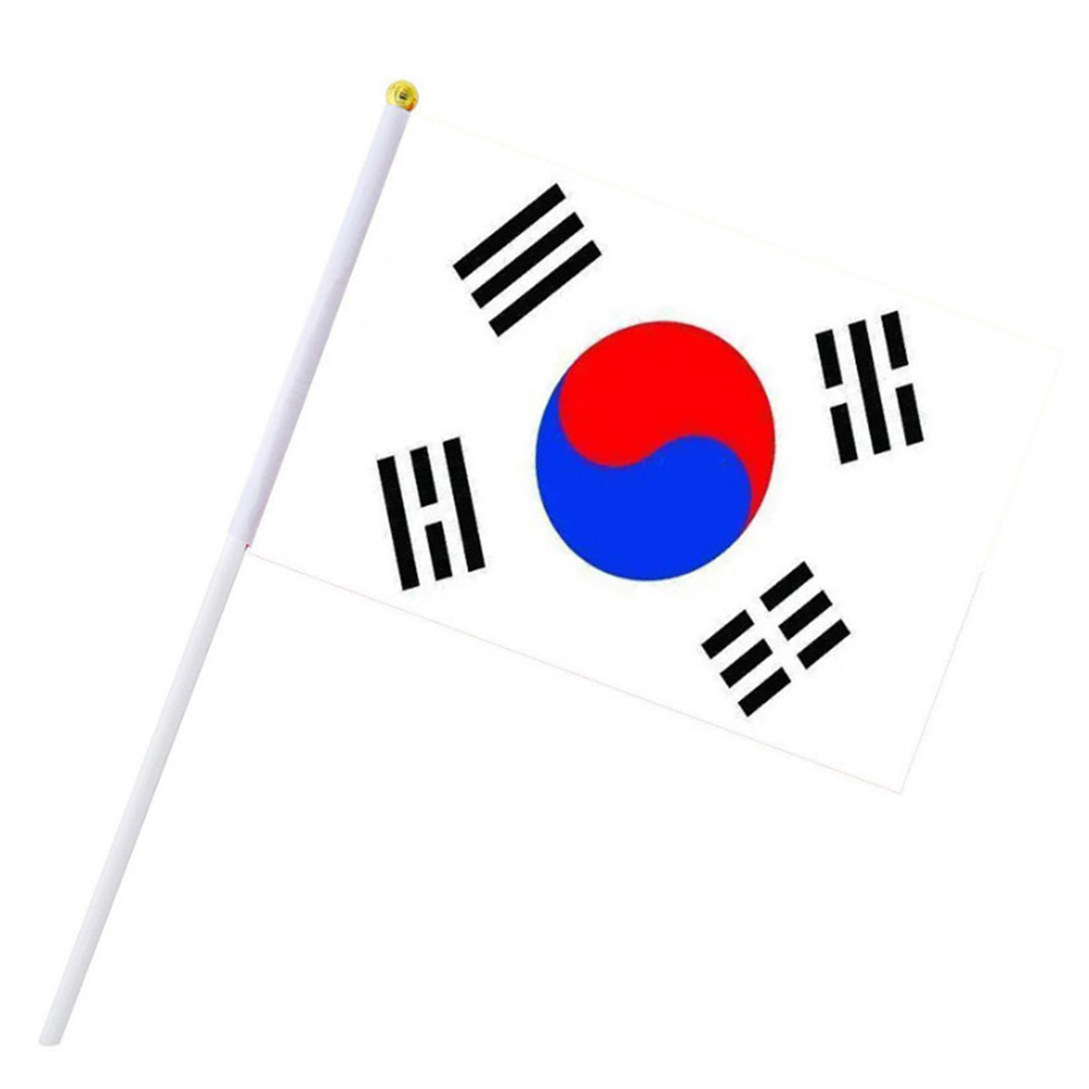 시위깃발 미니 손 태극기 집회 응원 깃발 응원도구 - 상세 이미지 2