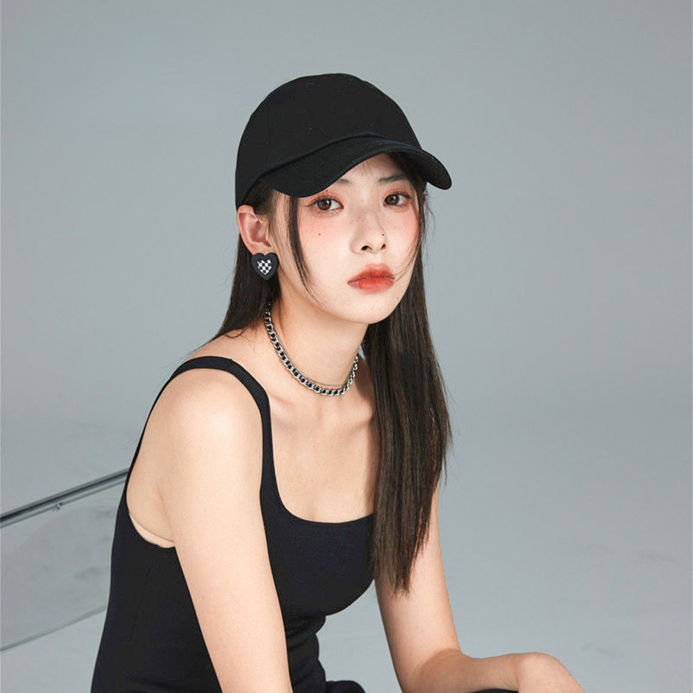 빅사이즈 무지 볼캡 대두 남자 여자 모자 - 상세 이미지 2