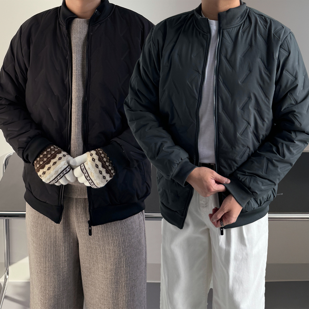 1+1 깔깔이패딩 정장패딩 - 상세 이미지 3