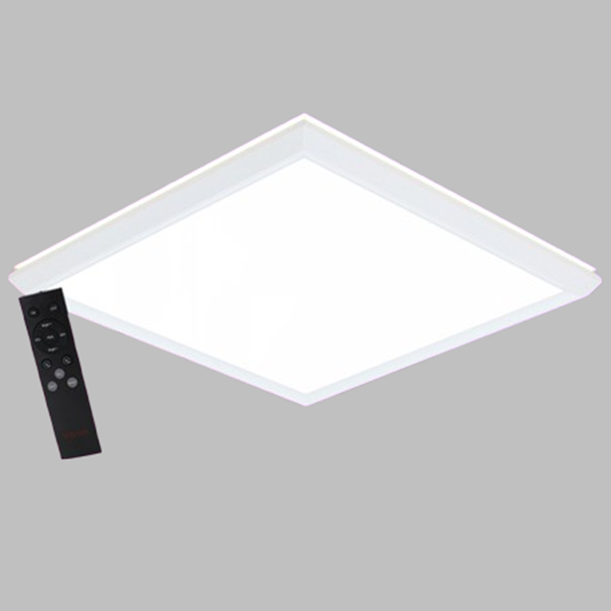 LED방등 LED전등교체 거실LED등 투톤 사각 50W 56cm - 상품 이미지