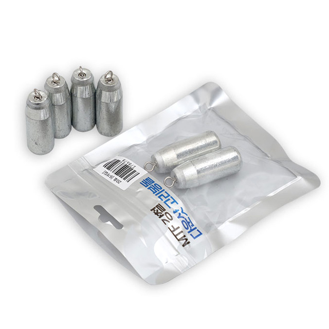 묶음팩 강철 고리 봉돌 다운샷 강철 추 문어 광어 우럭 쭈꾸미 갑오징어 40호, 4개입, 1개 이미지 2