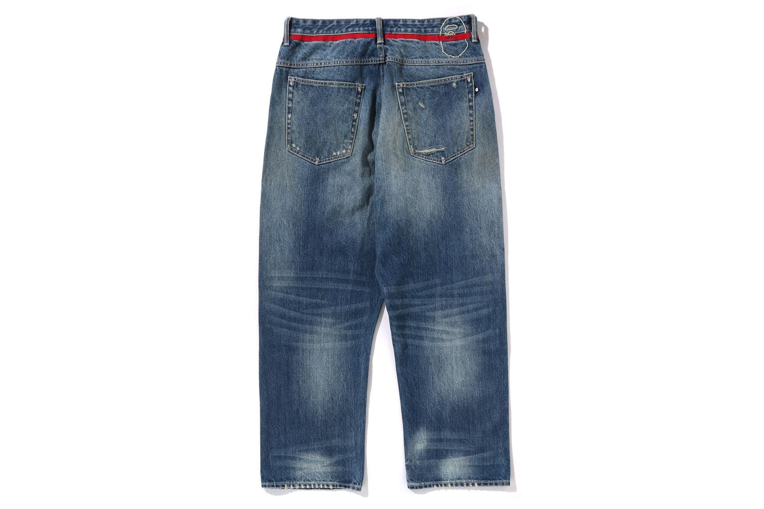 베이프 바지 RELAXED FIT DENIM PANTS 7K80-150-303 - 상세 이미지 2