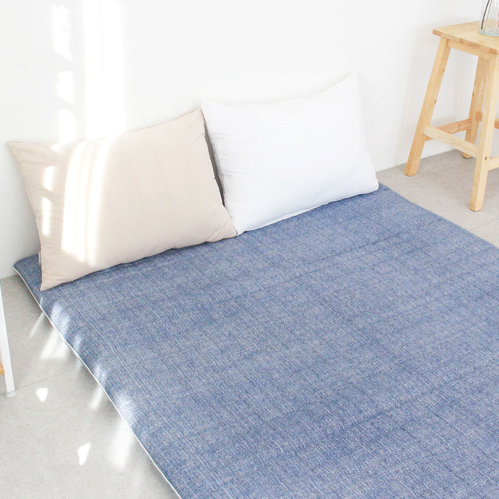 아르떼베딩 헤링 요매트(요커버+솜매트) 100%국산 순면누빔 이불 바닥요