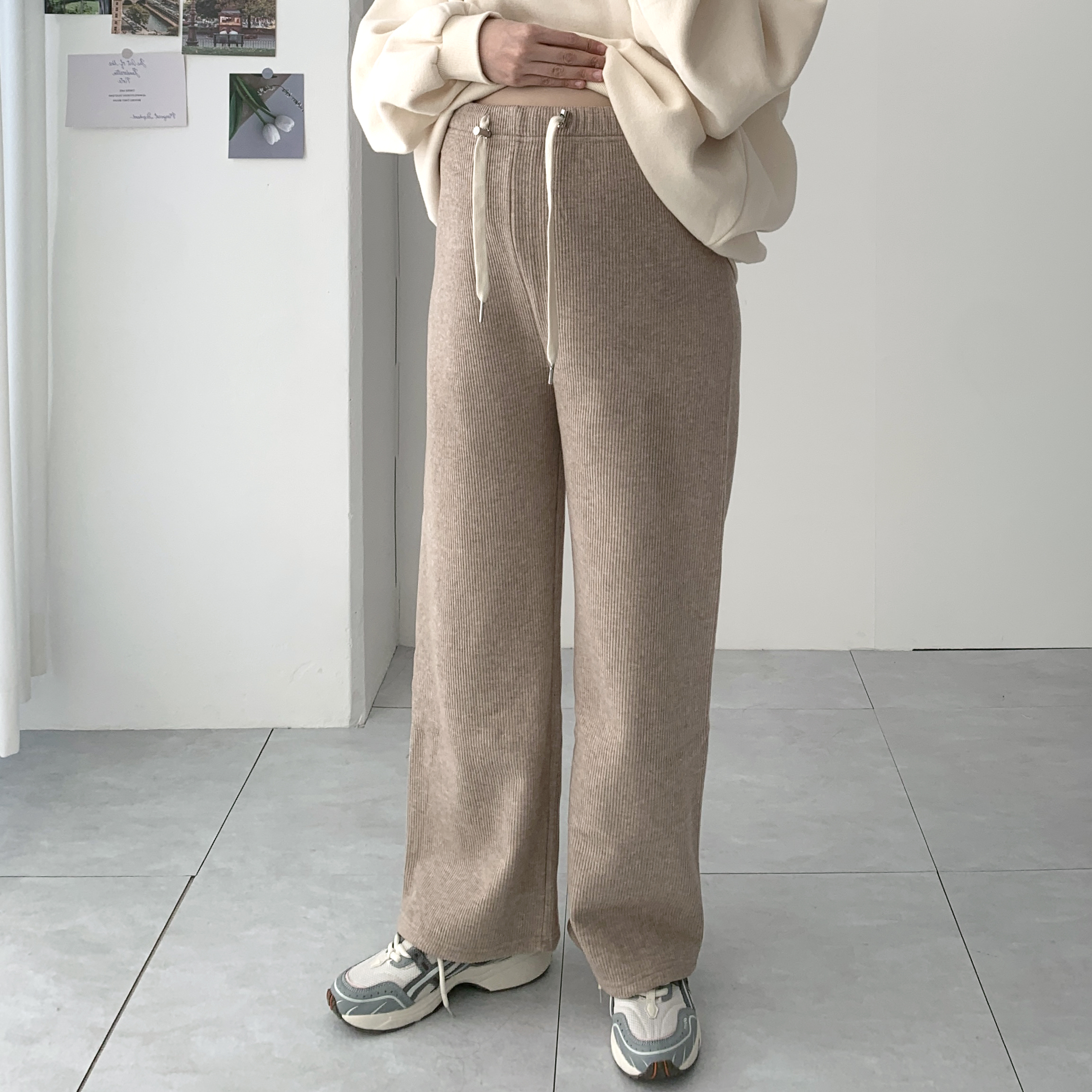 가을임산부바지 겨울임산부기모바지 - 상세 이미지 4