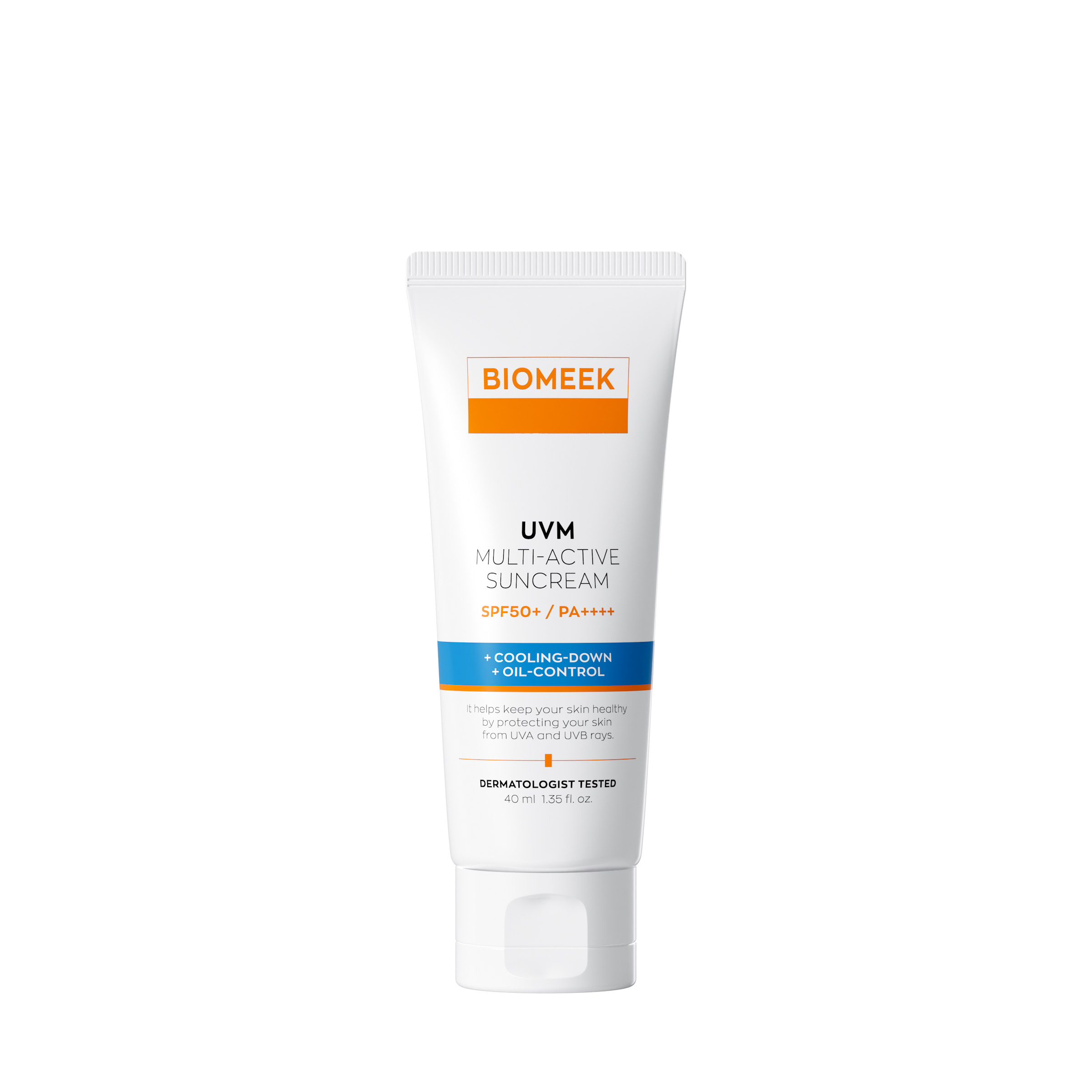 바이오믹 UVM 멀티액티브 선크림 40ml - 상품 이미지